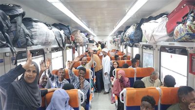 غدا.. تشغيل قطار جديد من القاهرة إلى السد العالي لخدمة العائدين للسودان
