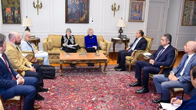 تفاصيل لقاء وزير الخارجية بقادة مجموعة الحكماء The Elders الداعمة للسلام