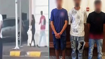 حبس سنة وغرامة  للمتهمين بركل فتاة على كورنيش الإسكندرية