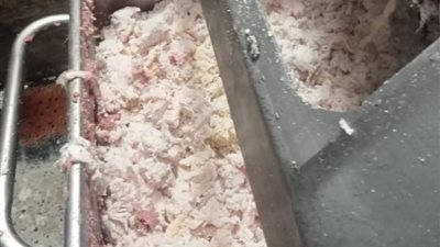 محافظة الجيزة : تضبط 38 طنًا من مصنعات اللحوم والدهون الفاسدة بكرداسة