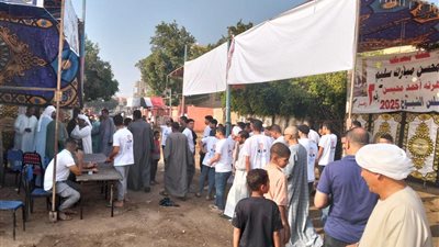 الإسكندرانية يرسمون لوحة فنية في حب مصر داخل مدرسة قايتباي 