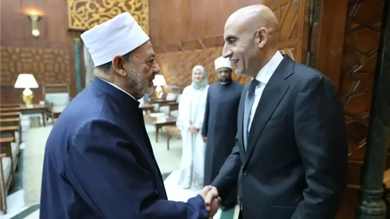 شيخ الأزهر ووزير