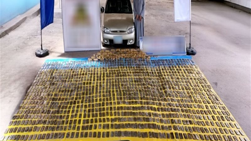 أحد المتهمين والمضبوطات