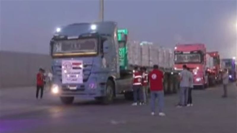شاحنات المساعدات