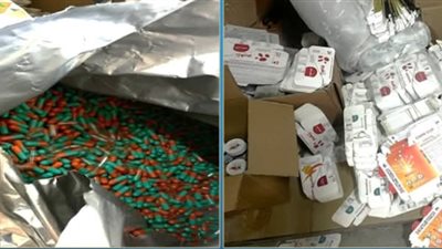 شرطة التموين تضبط مخازن أدوية ومستلزمات طبية مجهولة المصدر بثلاث محافظات
