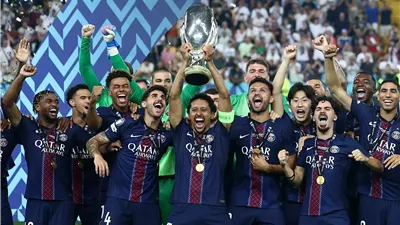 باريس سان جيرمان يتوج بلقب السوبر الأوروبي للمرة الأولى في تاريخه بعد الفوز على توتنهام