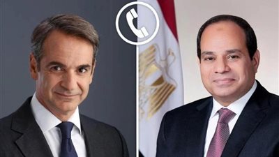 السيسي ورئيس وزراء اليونان يبحثان جهود وقف إطلاق النار في غزة