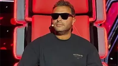 رامي صبري ينشر صورا من كواليس مشاركته في برنامج ذا فويس كيدز