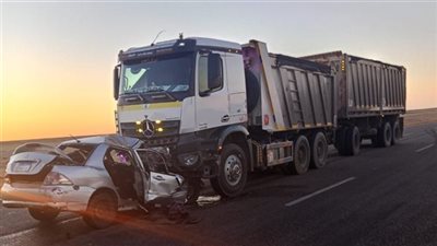 مصرع 3 أشخاص وإصابة آخر في حادث تصادم مروع بأسيوط