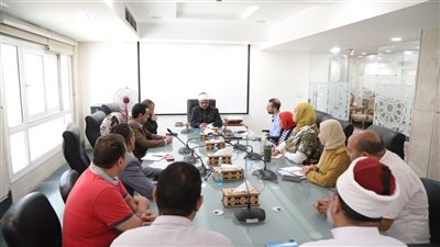 خالد الجندي يبحث خطط تطوير إدارة البحوث لتعزيز دور الأزهر عالميًا