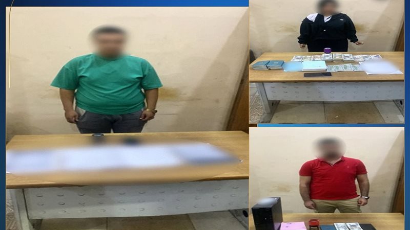 المتهمون والمضبوطات