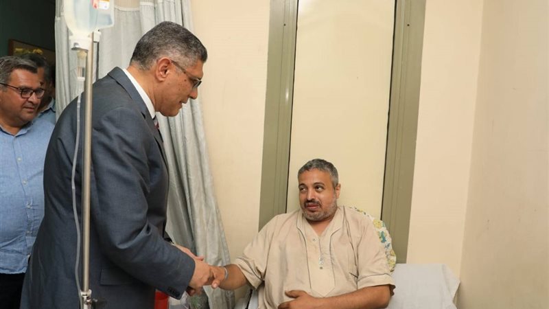 محافظ الجيزة يطمئن