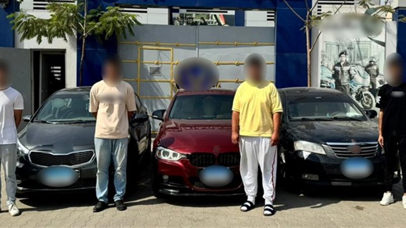المتهمون بمطاردة