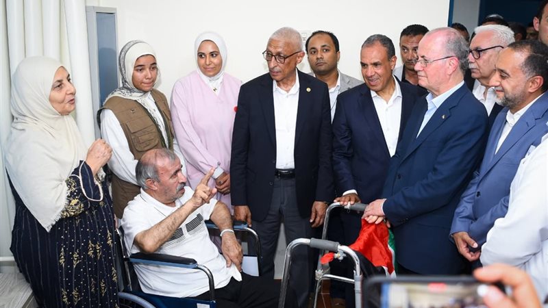 جانب من الزيارة