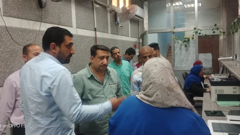 أثناء التفقد