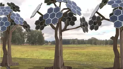 تقرير: كوريا الجنوبية تعمل على تنفيذ مشروع أشجار شمسية لتوليد الطاقة في الغابات