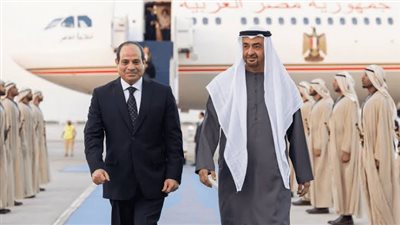 السادات: زيارة محمد بن زايد لمصر محطة جديدة في العلاقات الأخوية بين البلدين