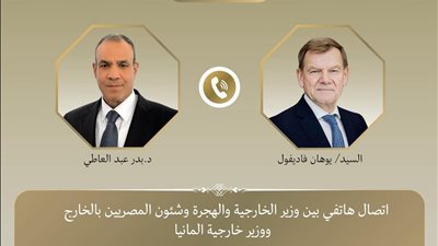 وزير الخارجية ونظيره الألماني يبحثان هاتفيًا تطورات الأوضاع الإنسانية الكارثية بقطاع غزة