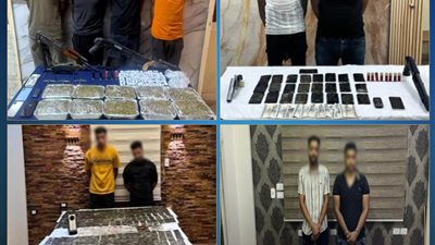 الداخلية: مصرع 3 عناصر إجرامية وضبط طن مخدرات و150 سلاحًا ناريًا بالشرقية