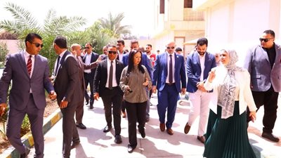 وزيرة التضامن الاجتماعي تزور مجمع حياة بالجيزة.. وتتفقد الخدمات المقدمة للأبناء