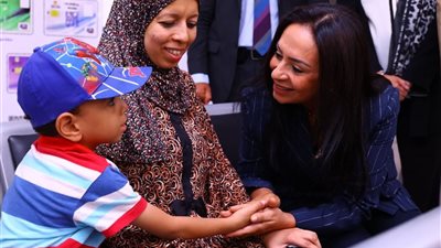 وزيرة التضامن تتفقد مكتب تأهيل حلوان وتتابع الخدمات المقدمة للأشخاص ذوي الإعاقة