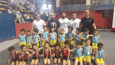 «أبطال من ذهب».. أشبال طلائع الجيش يتألقون ويتوجون ببطولة كأس مصر للجمباز الفني