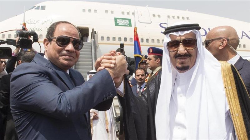 الرئيس السيسي والملك