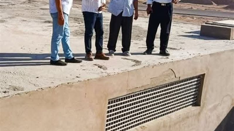 متابعة جاهزية مخرات