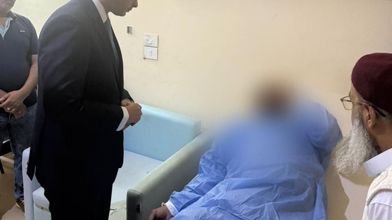 مصابي حادث قطار مطروح