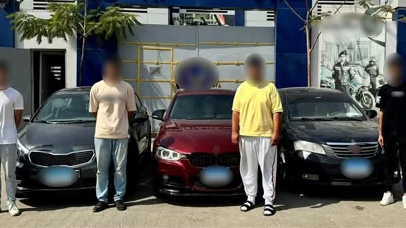 المتهمين في مطاردة