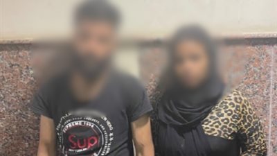 ضبط عامل وزوجته استغلا فتحة أسفل كوبري بالعجوزة في أعمال التسول