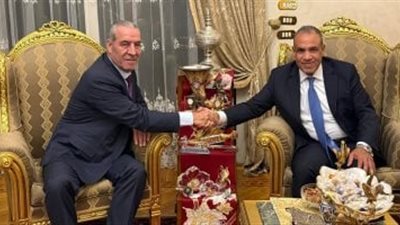 لوقف الحرب الغاشمة على قطاع غزة.. وزير‎ الخارجية يلتقي مع نائب رئيس فلسطين 