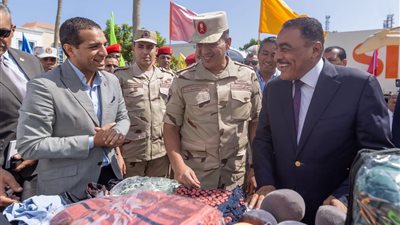 توزيع 2000 حقيبة مدرسية و15 طن من اللحوم و7 آلاف كرتونة مواد غذائية على الأسر الأولى بالرعاية في سيوة