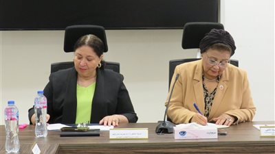 عبلة الألفي تبحث مع نائب وزير التضامن ملفات لتعزيز صحة وتنمية المواطن