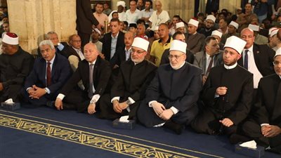مفتي الجمهورية يشارك في احتفال الأزهر بالمولد النبوي