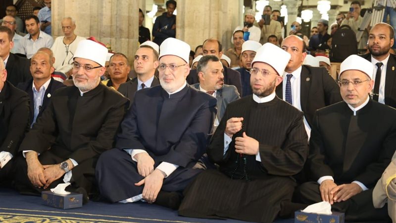 وزير الأوقاف في احتفالية