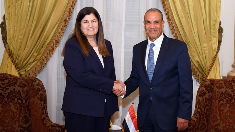 وزير الخارجية يستقبل
