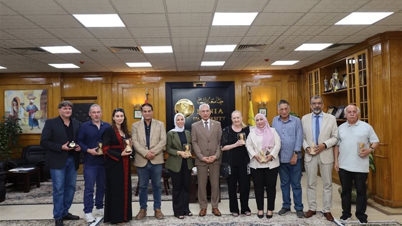 رئيس جامعة المنيا