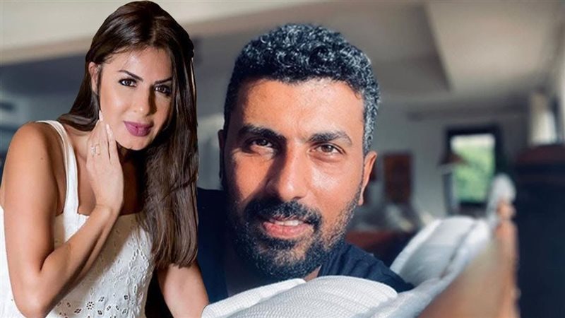نجلاء بدر ومحمد سامي