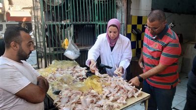 ضبط لحوم غير صالحة للاستهلاك الآدمي بالمنيا خلال حملة رقابية مكبرة