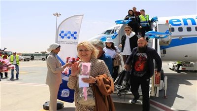 علي متنها 27 ألف سائح.. 148 رحلة دولية تصل مطاري الغردقة ومرسى علم اليوم