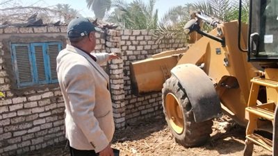 المنيا تزيل 387 حالة تعدٍ ضمن الموجة الـ27 لإزالة المخالفات