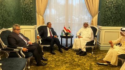 وزير الخارجية يبحث مع نظيره الكويتي تعزيز التعاون ووقف الحرب الإسرائيلية على غزة