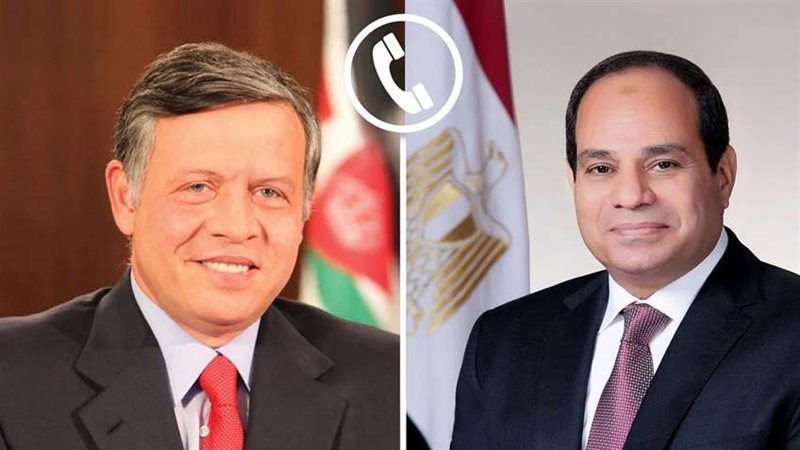 الرئيس السيسي والعاهل