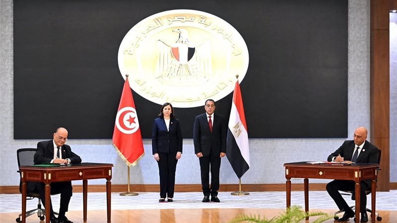 اتفاق مصري تونسي