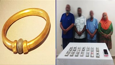 النيابة تأمر بحبس المتهمين بسرقة أسورة ملكية من المتحف المصري