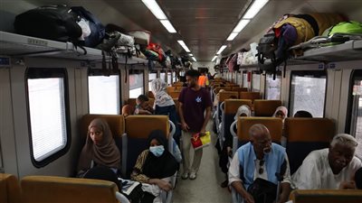 سكك حديد مصر تُسيّر الرحلة الـ 17 ضمن قطارات العودة الطوعية للأشقاء السودانيين