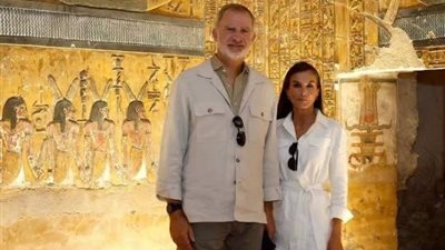 من القاهرة إلى البر الغربي.. تفاصيل زيارة ملك وملكة إسبانيا لمتحف الأقصر