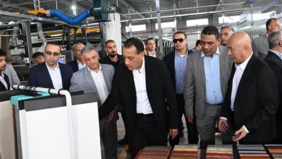 باستثمارات 70 مليون دولار.. مدبولي يفتتح مصنع 