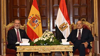 رئيس الشيوخ يستقبل ملك إسبانيا واشادات بدعمه للقضية الفلسطينية 